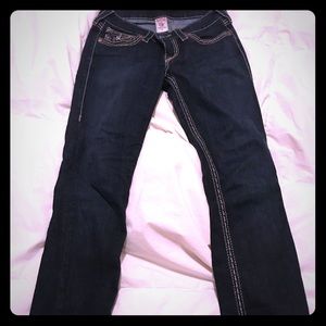 Size 27 boot cut True religion jeans